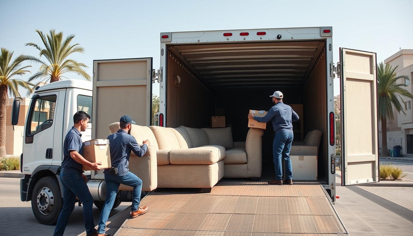 نقل عفش من مكة إلى حي السامر جدة بواسطة فريق محترف