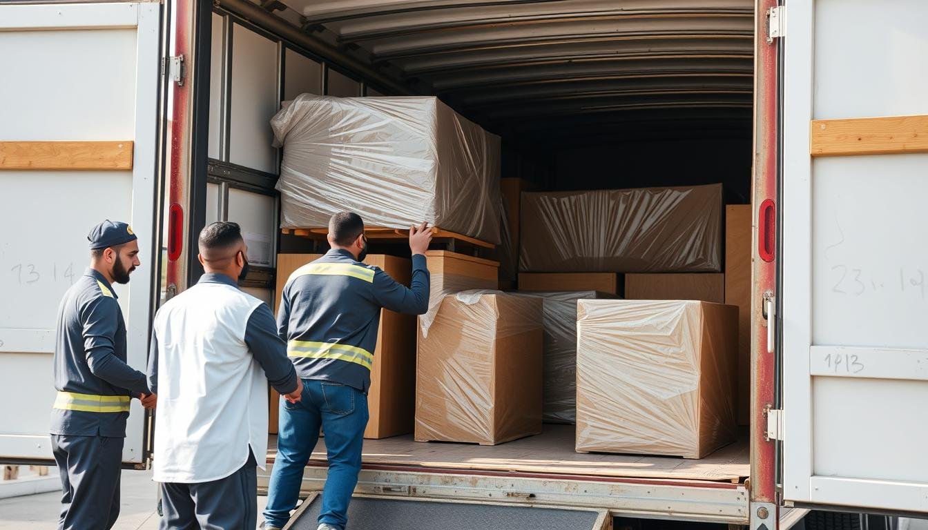 نقل عفش من مكة إلى حي الفيصلية جدة بواسطة فريق محترف