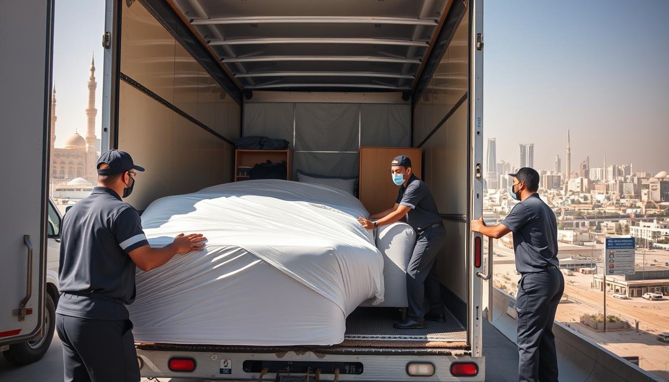 نقل عفش من مكة إلى حي المنار جدة بواسطة فريق محترف