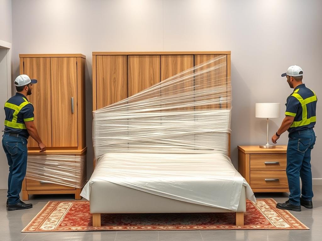 نقل غرف النوم من الجبيل إلى مكة