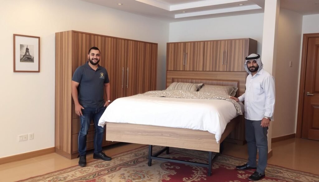 نقل غرف نوم ومفروشات داخل جدة بأمان وسرعة