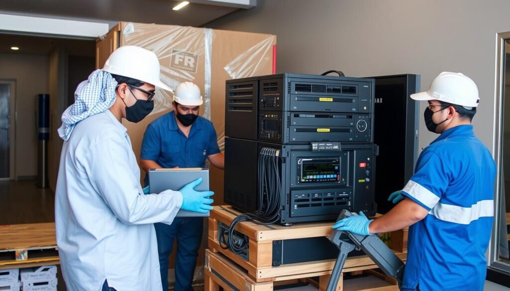 نقل معدات وتجهيزات مكتبية متخصصة داخل جدة