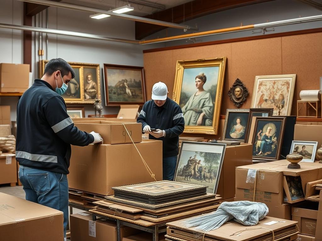 نقل مقتنيات ثمينة من الجبيل إلى سكاكا