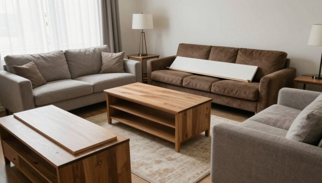 أثاث منزلي تم نقله بأمان وترتيبه في المنزل الجديد أثاث منزلي تم نقله بأمان وترتيبه في المنزل الجديد