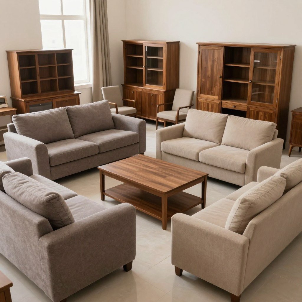 أثاث منزلي متنوع يتم تحضيره للنقل من الرياض إلى جدة أثاث منزلي متنوع يتم تحضيره للنقل من الرياض إلى جدة