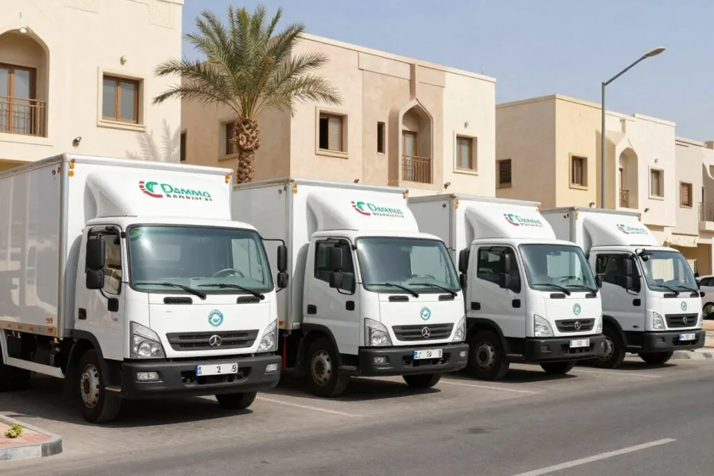 أسطول سيارات نقل اثاث في الدمام مجهزة خصيصاً لنقل العفش بأمان أسطول سيارات نقل اثاث في الدمام مجهزة خصيصاً لنقل العفش بأمان