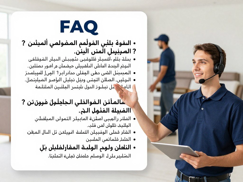 إجابات على الأسئلة الشائعة حول خدمات نقل عفش في الرياض