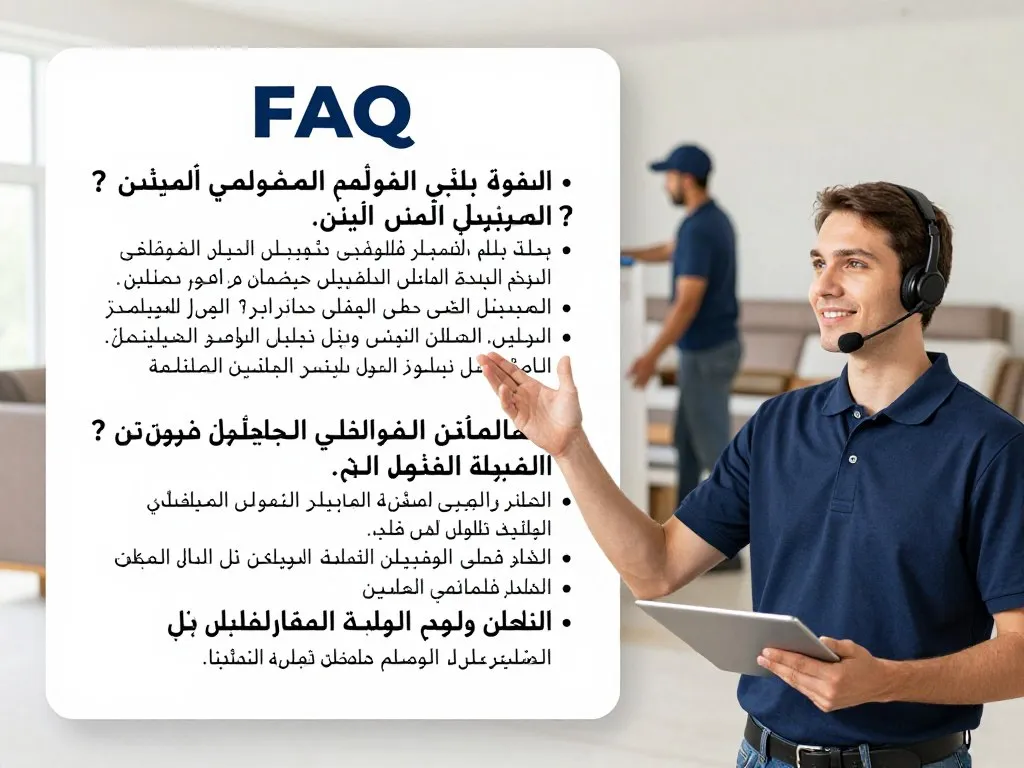 إجابات على الأسئلة الشائعة حول خدمات نقل عفش في الرياض