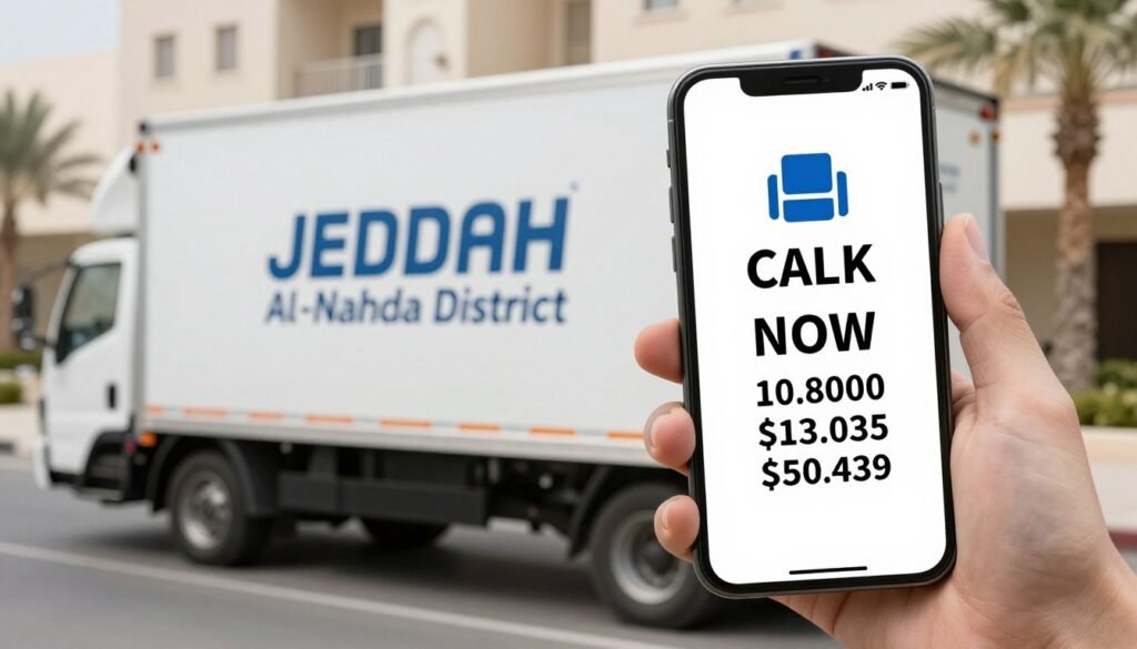 اتصل الآن لنقل العفش في حي النهضة جدة