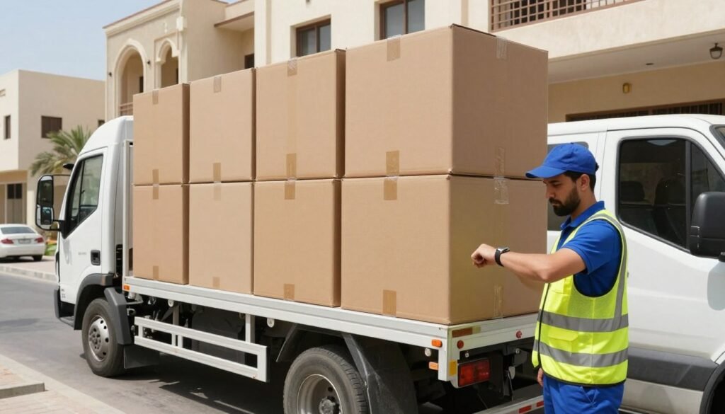 الالتزام بمواعيد نقل العفش في حي الفيصلية جدة