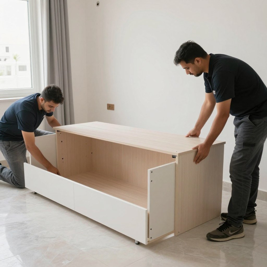 تركيب الأثاث بدقة في المنزل الجديد بحي الحمراء جدة تركيب الأثاث بدقة في المنزل الجديد بحي الحمراء جدة