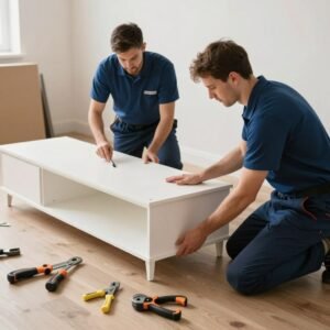 تركيب الأثاث في المنزل الجديد تركيب الأثاث في المنزل الجديد