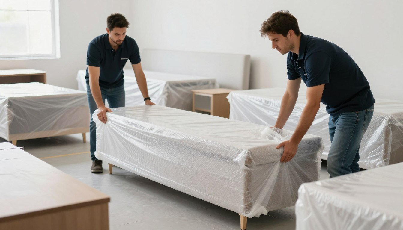 تغليف اثاث احترافي باستخدام مواد عالية الجودة