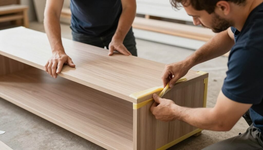 تغليف اثاث احترافي للأثاث الخشبي باستخدام مواد متخصصة تغليف اثاث احترافي للأثاث الخشبي باستخدام مواد متخصصة