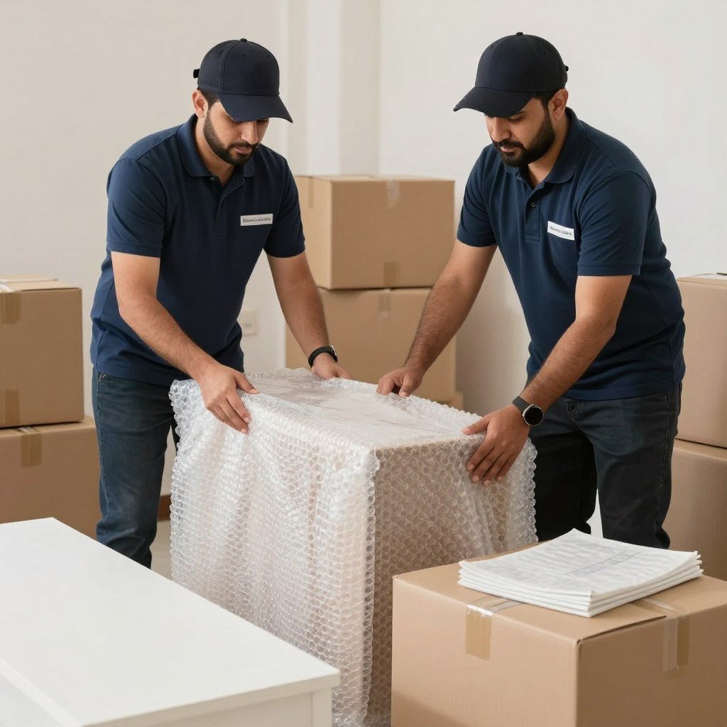 تغليف احترافي للأثاث والأغراض الحساسة من شركة نقل عفش في السعودية تغليف احترافي للأثاث والأغراض الحساسة من شركة نقل عفش في السعودية