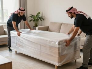 تغليف الأثاث بمواد عالية الجودة لضمان نقل عفش احترافي وآمن تغليف الأثاث بمواد عالية الجودة لضمان نقل عفش احترافي وآمن