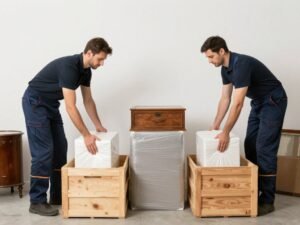 تغليف القطع الثمينة عند نقل الأثاث داخل وخارج المدن