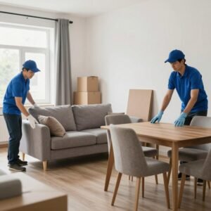 خدمات إضافية مثل تنظيف وترتيب الأثاث خدمات إضافية مثل تنظيف وترتيب الأثاث