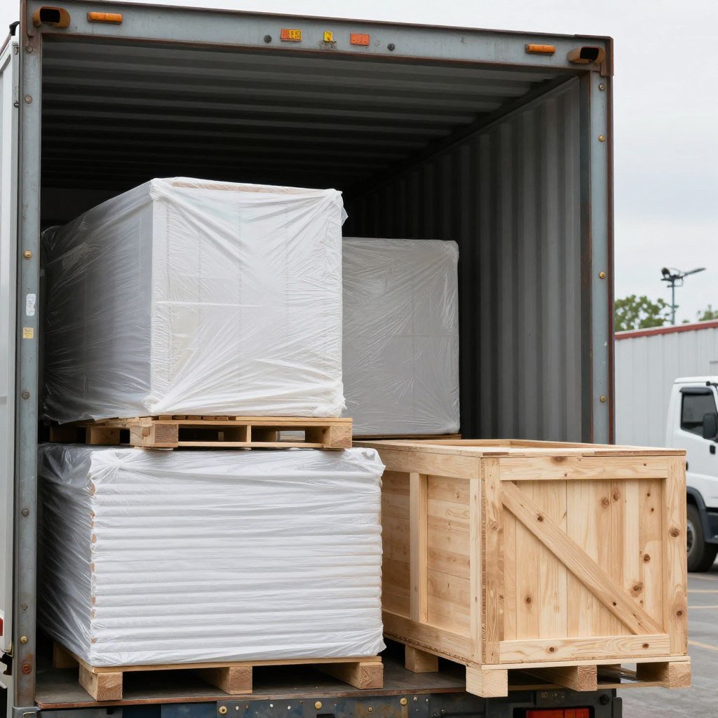 خدمة تغليف اثاث احترافي للشحن الدولي خدمة تغليف اثاث احترافي للشحن الدولي