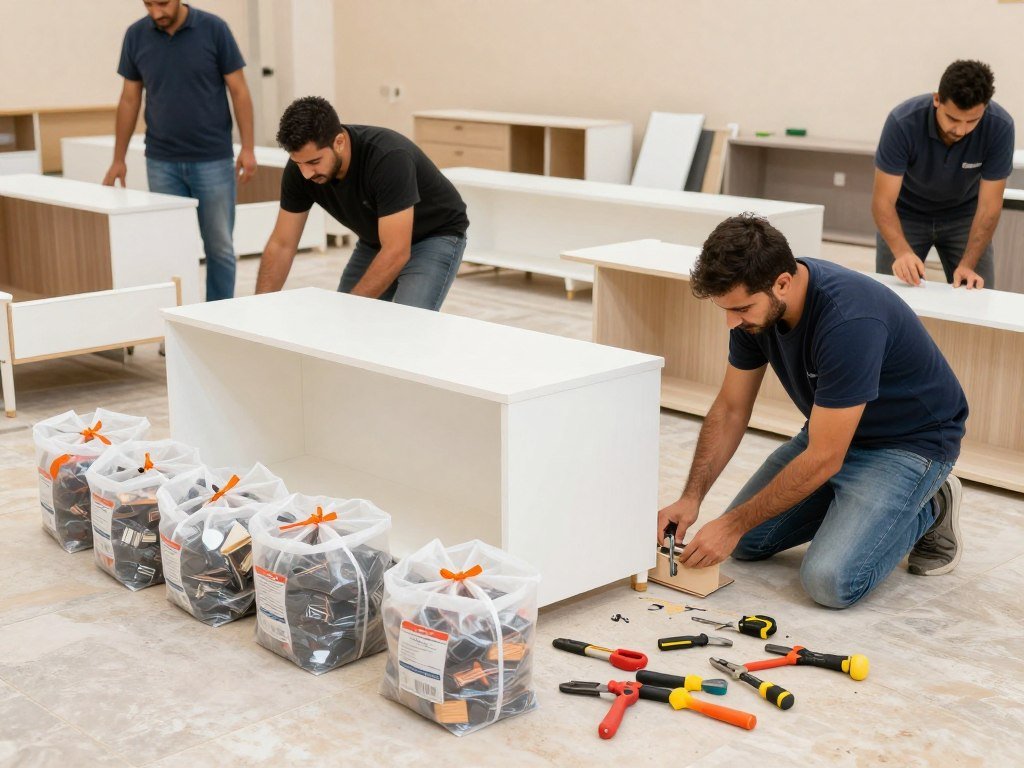 خدمة فك وتركيب وتغليف شاملة في حي الأندلس جدة