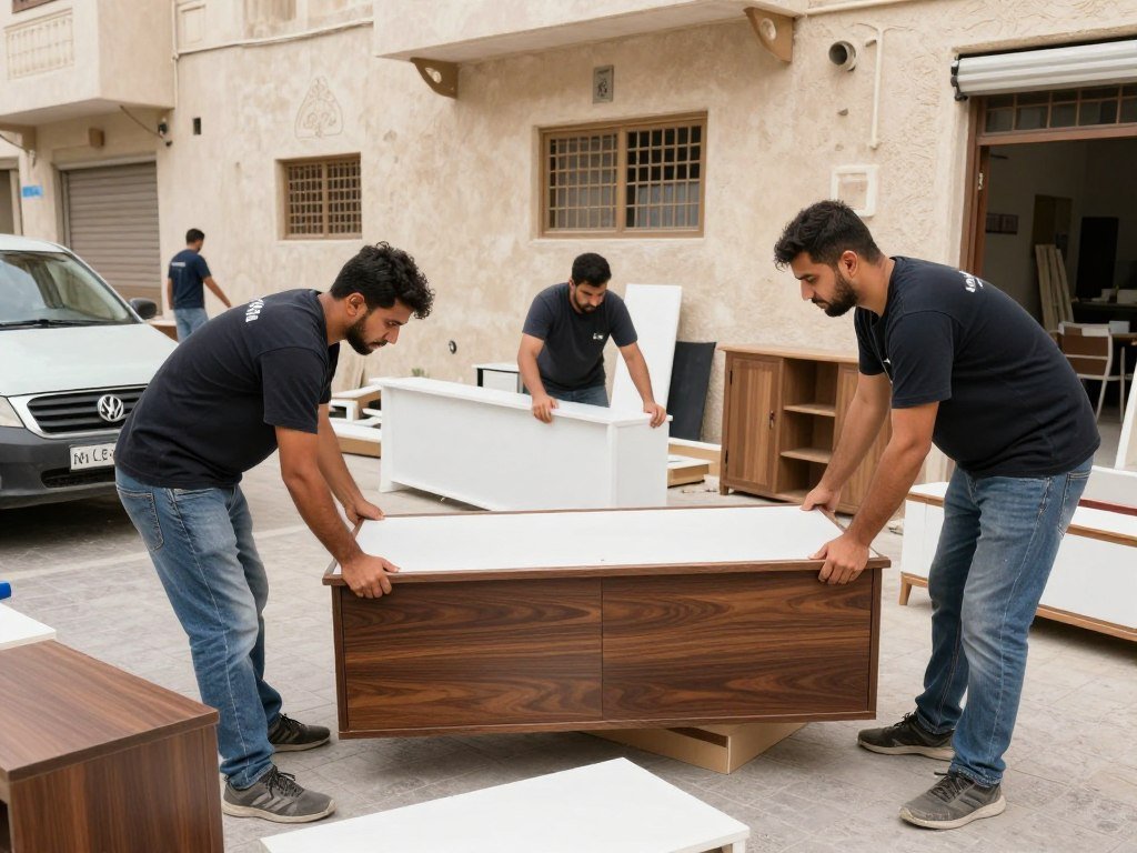 خدمة فك وتركيب وتغليف شاملة في حي النهضة جدة