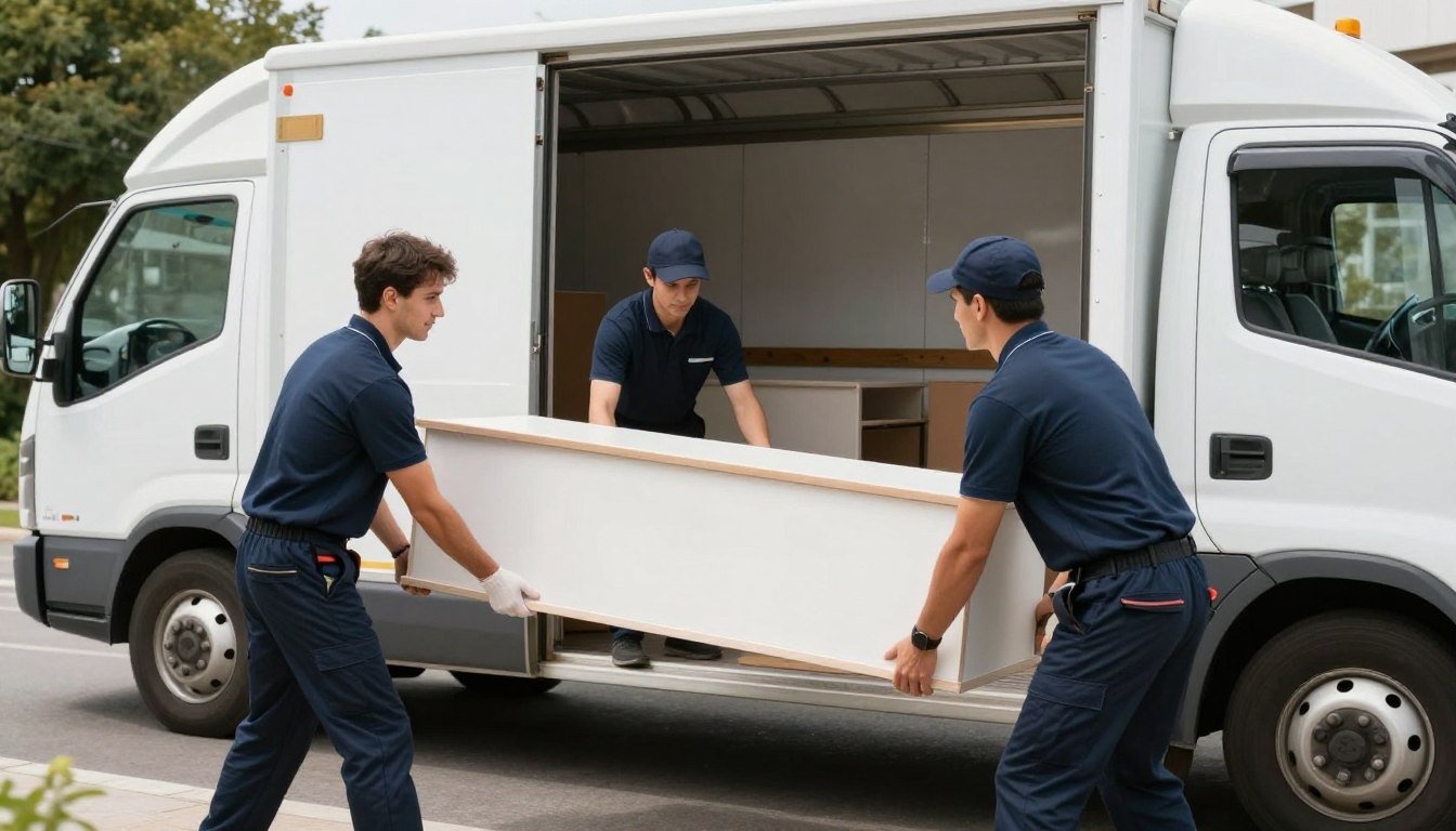 خدمة نقل عفش سريع وآمن مع فريق محترف