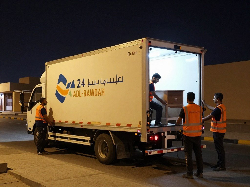 خدمة نقل عفش على مدار 24 ساعة في حي الروضة جدة خدمة نقل عفش على مدار 24 ساعة في حي الروضة جدة