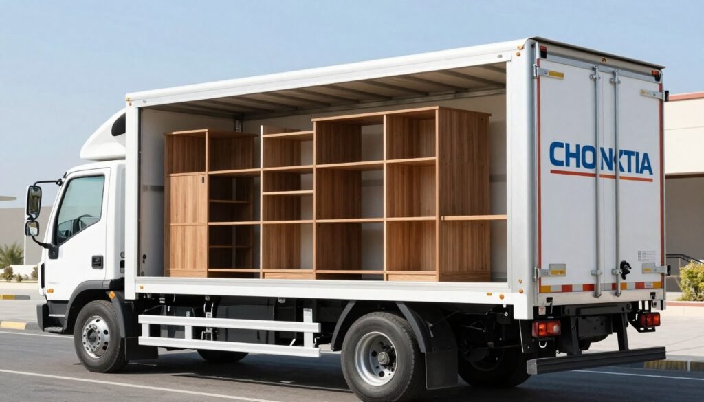 سيارات نقل عفش حديثة ومجهزة بأحدث التقنيات