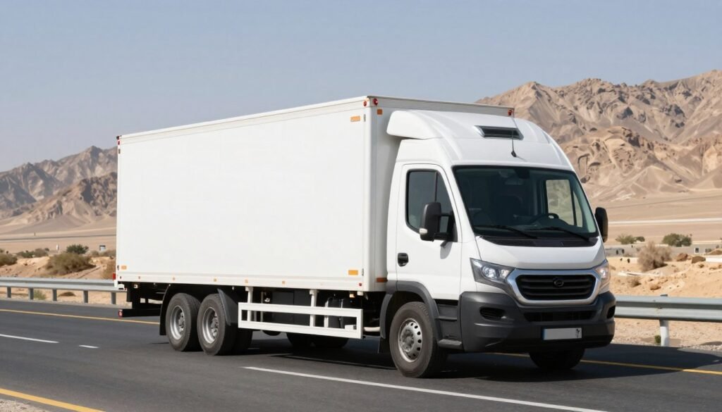 شاحنة نقل أثاث متخصصة في الطريق من الرياض إلى جدة شاحنة نقل أثاث متخصصة في الطريق من الرياض إلى جدة