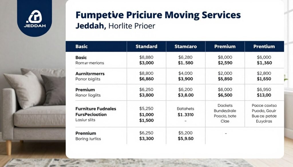 عروض أسعار تنافسية لخدمات نقل العفش في جدة