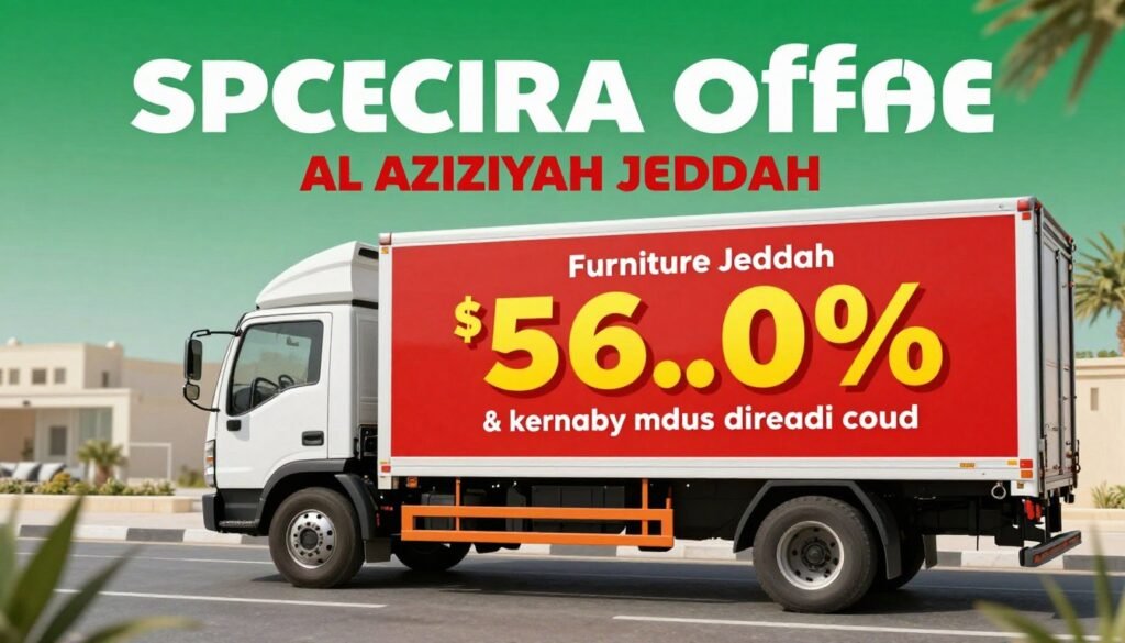عروض خاصة على نقل عفش حي العزيزية جدة