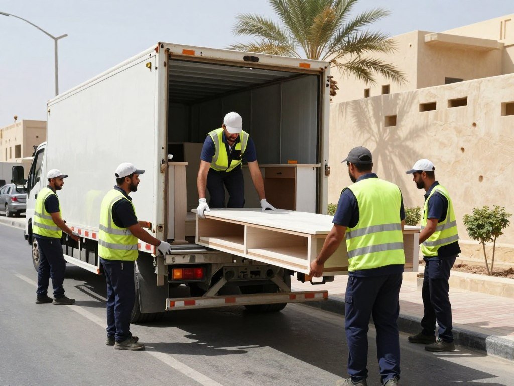 عمالة مدربة لنقل العفش في حي الفيصلية جدة
