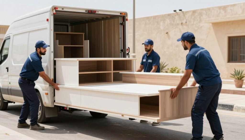 عمالة مدربة لنقل العفش في حي المروة جدة