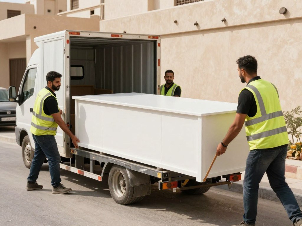 عملية نقل عفش سريعة وآمنة في حي البوادي جدة