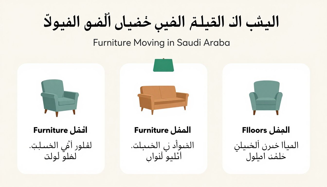 عوامل تؤثر على تكلفة نقل العفش في السعودية