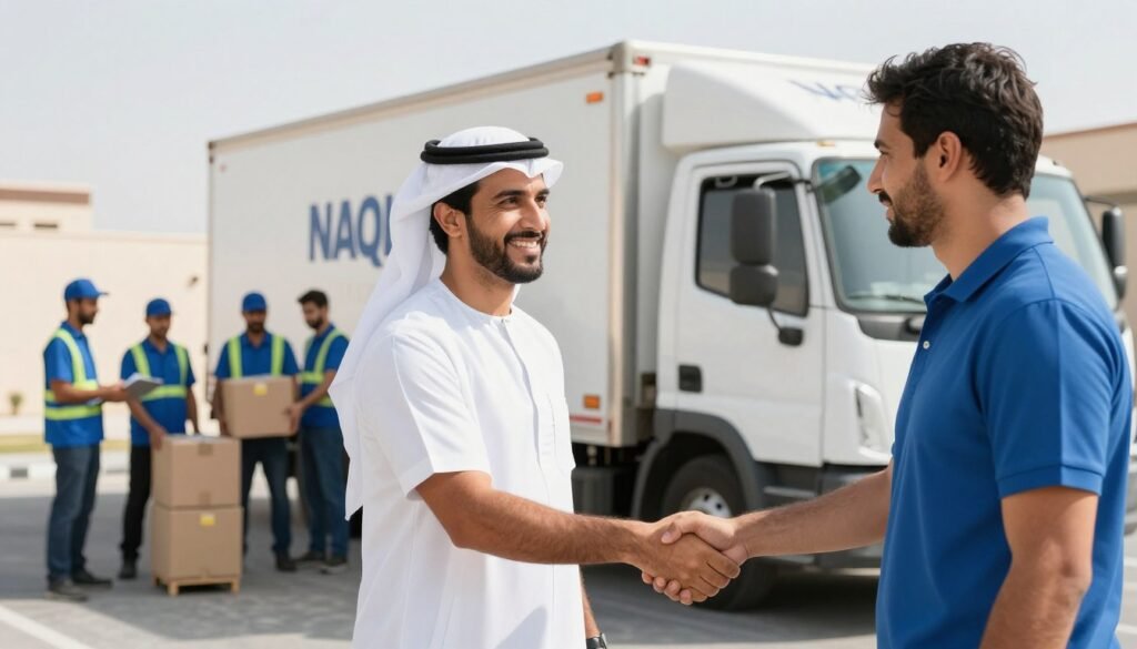 فريق شركة نقل عفش في الخبر يقدم خدمة متميزة للعملاء