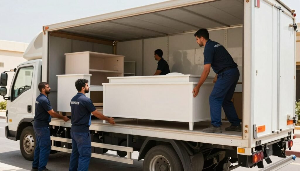 فريق عمل محترف لنقل العفش في حي النهضة جدة