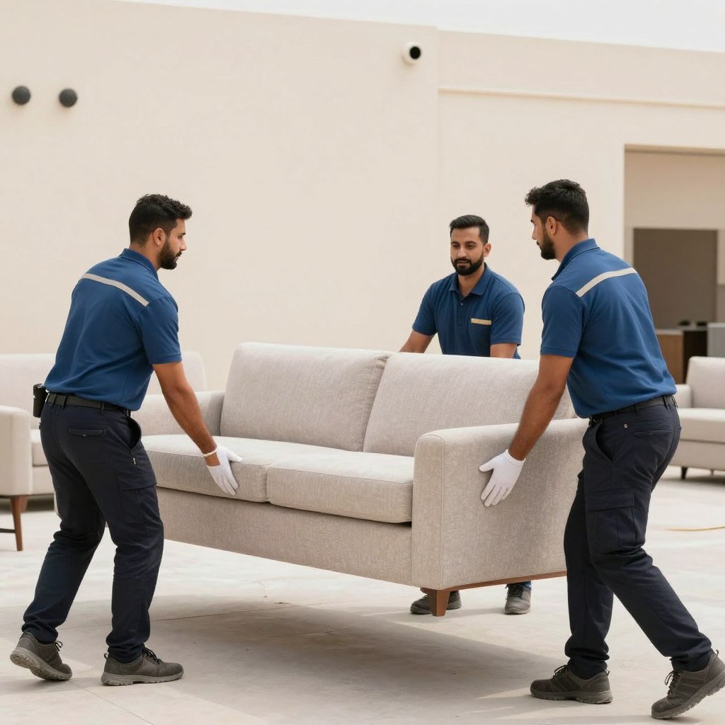 فريق متخصص في نقل العفش