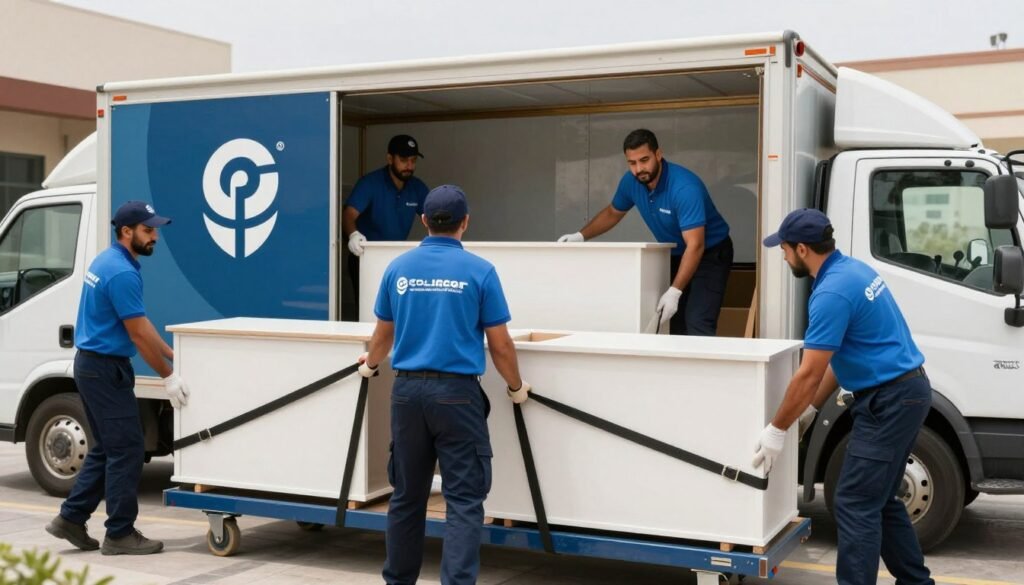 فريق محترف يقدم خدمة نقل الأثاث بالتعبئة والتغليف فريق محترف يقدم خدمة نقل الأثاث بالتعبئة والتغليف