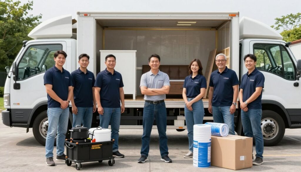 فريق نقل عفش احترافي يقدم خدمة متميزة