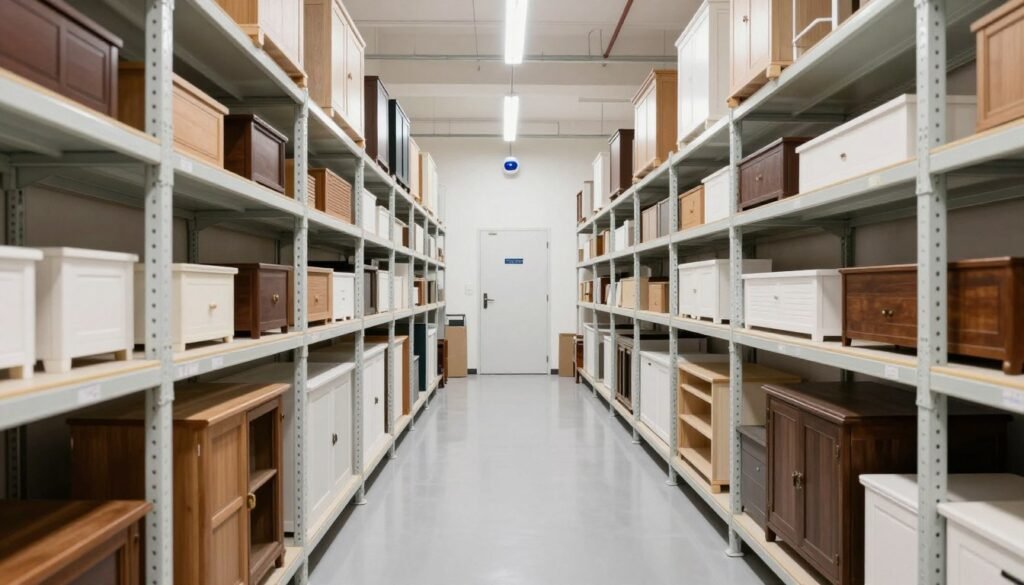 مستودع آمن لتخزين اثاث المنازل بمعايير عالية مستودع آمن لتخزين اثاث المنازل بمعايير عالية