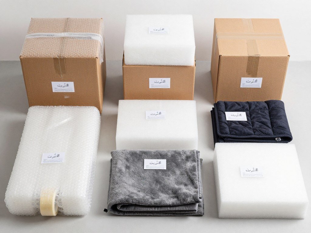 مواد تغليف عالية الجودة تستخدمها شركة نقل عفش في الخبر