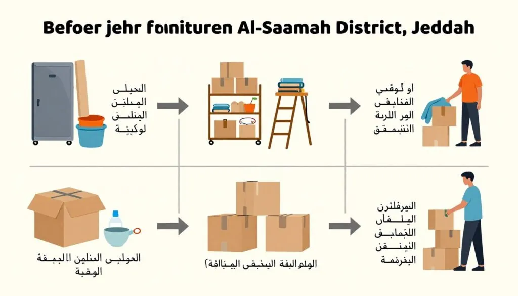 نصائح مهمة قبل نقل عفش حي السلامة جدة