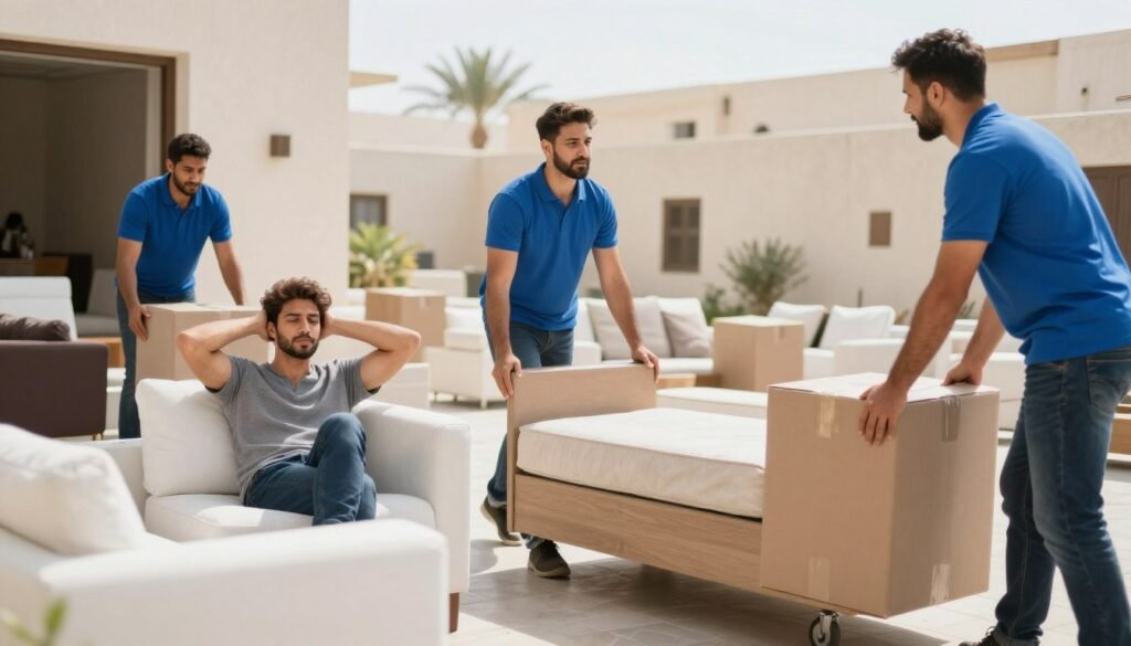 نقل عفش بدون تعب أو قلق في حي البوادي جدة