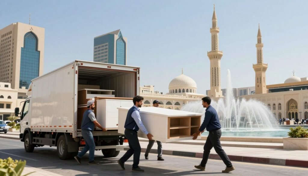 تغطية خدمات نقل الأثاث في الرياض وجدة ومكة المكرمة