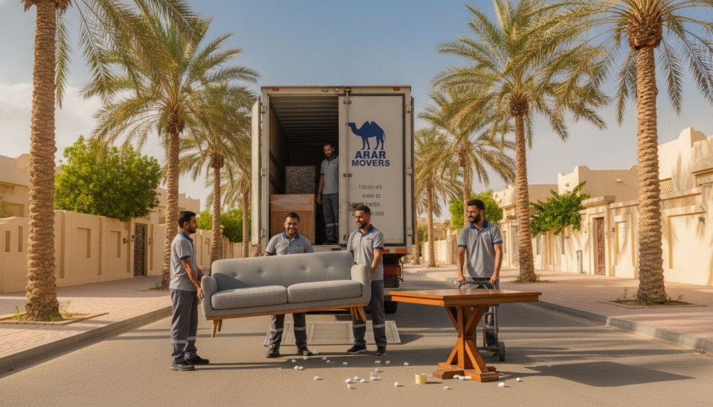 خدمات نقل أثاث عرعر