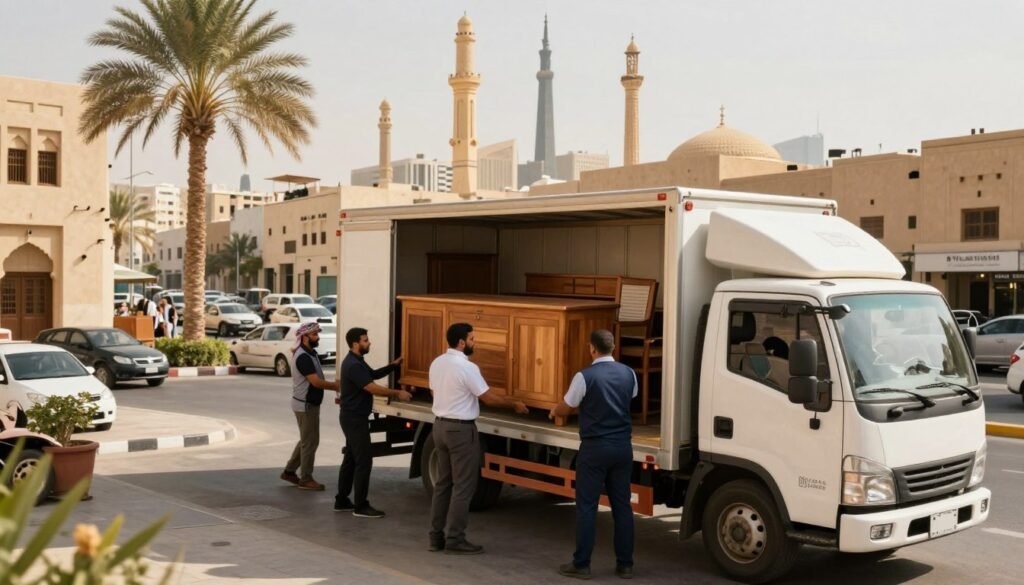 خدمات نقل الأثاث في المملكة