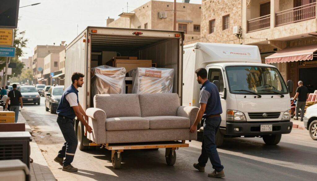 نقل الأثاث بالرس