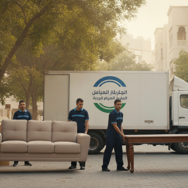 نقل عفش حي الروضة | الشركة العربية لنقل الأثاث | 📞 0560329696