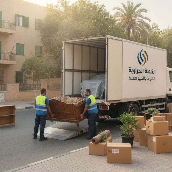 نقل عفش حي السلامة | الشركة العربية لنقل الأثاث | 📞 0560329696